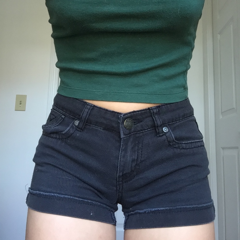 Black shorts